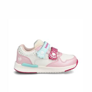 Zapatilla Ni&ntilde;a Bubblegummers Speed Lite Blanco - Rosado
